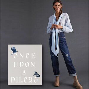 Anthropologie PILCRO "The Bow Boyfriend" Jeans 👖 NEW! (without tags)